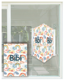 geboortebord ❤︎ raambord ❤︎ raamsticker | regenboog 094