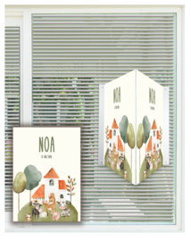 geboortebord ❤︎ raambord ❤︎ raamsticker | boerderij 059