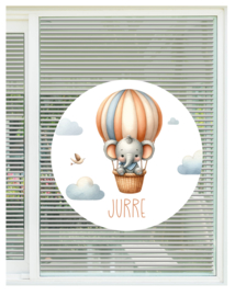 geboortebord ❤︎ raambord ❤︎ raamsticker | olifant 035