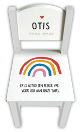 Stoeltje regenboog
