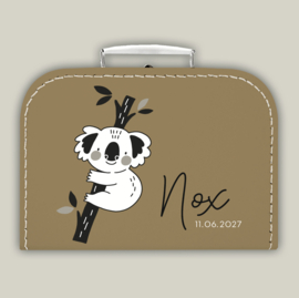 Koffertje Koala j/m *Kies zelf de kleuren!*