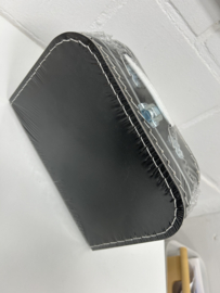 Koffer zwart 25cm