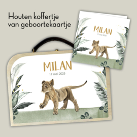 Koffertje | geboortekaartje 000