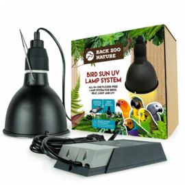 Back Zoo Nature Bird Sun UV-Lamp System + 35W Lamp SET