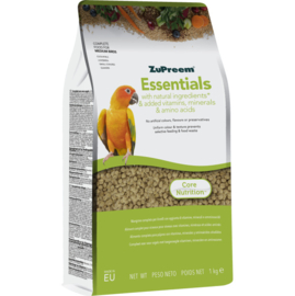 Zupreem Essentials - M 1Kg  (Natural Blend)
