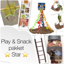 Play & Snack pakket ⭐️ Star ⭐️