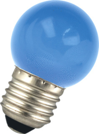 Bailey led kogel 1W E27 blauw