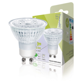 HQ Ledlamp Gu10 dimbaar 5W 345 lumen 2700K