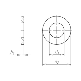 Carrosseriering  8x24 VZ 1,25mm