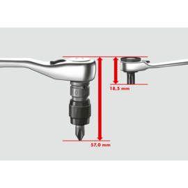 Würth dopsleutelbitset 1/4 mini 31 dlg.