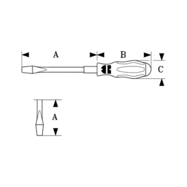 Schroevendraaier Torx 15 ZEBRA TX