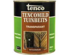 Tencomild tuinbeits transparant natuurbruin 1 liter