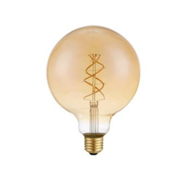 Retro led filament e27 G125 5W 230lm 2200k