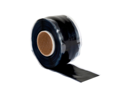 Siliconen tape , reparatieband 25 mm x 3 mtr zwart