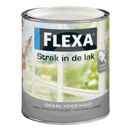 Flexa strak in de lak zijdeglans 500 ml ( lichte kleuren )