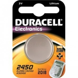 Duracell 3v knoopcel  dl2450