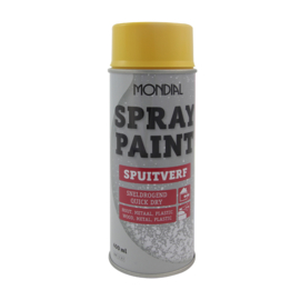 Spuitbus Spray paint Ral 1023 Hoogglans geel 400 ml