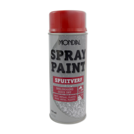 Spuitbus spray paint Ral 3000 vuurrood hoogglans 400 ml