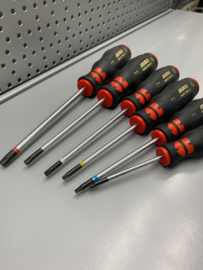Würth 3-componentenschroevendraaier set torx 6 delig ZEBRA