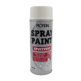 Spuitbus spray paint Ral 9001 hoogglans 400 ml