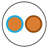 Vmvs snoer rond 100 meter 2x0.75mm wit