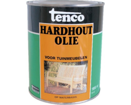 Tenco hardhout olie transparant waterbasis 1 liter