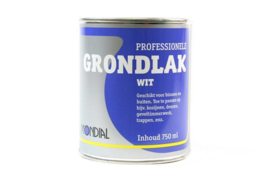 Mondial professionele Grondverf Wit 250 ML