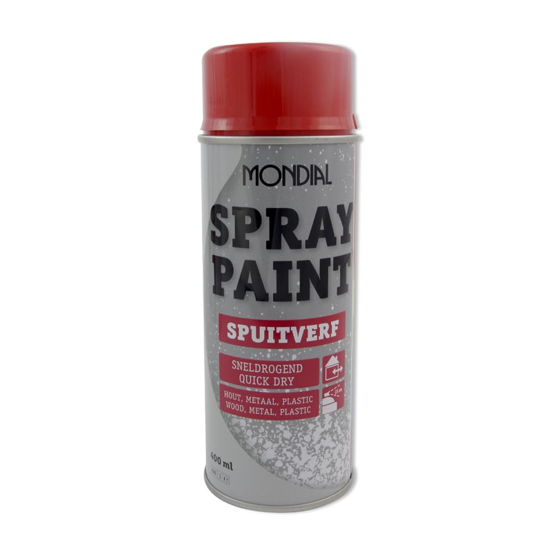 dinosaurus Hangen Maak plaats Spuitbus spray paint Ral 3000 vuurrood hoogglans 400 ml | Spuitverf spray  paint | Jouw kluswinkel