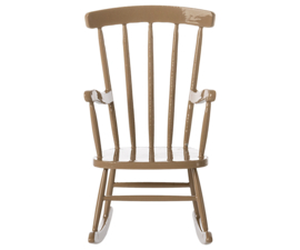 Maileg schommelstoel taupe