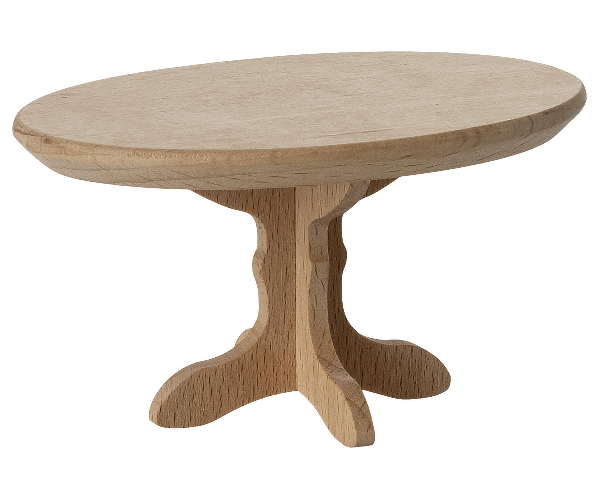 Maileg ovale eettafel hout