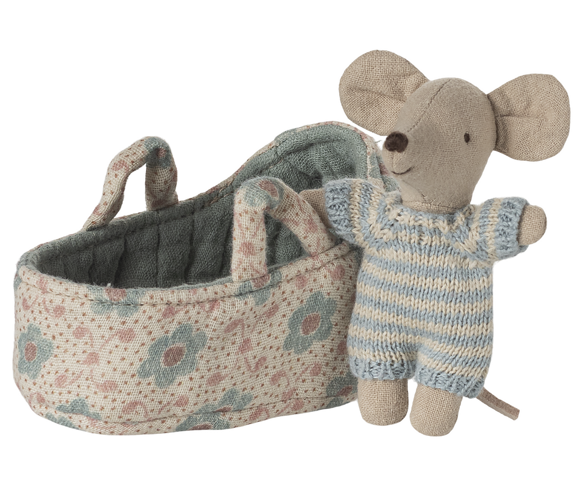 Maileg reiswieg met babynuis