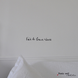 Sticker "Fais de beaux rêves"