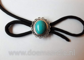 Klassieke schuifkraal Howlite, turquoise