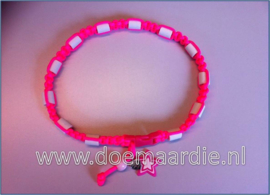 Keramiek teken halsband, origineel paracord type 1