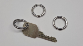 Spring ring, zilverkleur