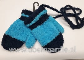 Baby of peuter handschoenen met koordje