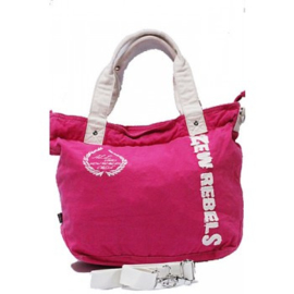 Tas, rebels, roze.