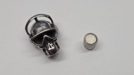 Skull, RVS, zilverkleur