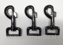 Musketon, sleutelhangers  gun metal