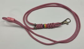 Keycord lavendel roze