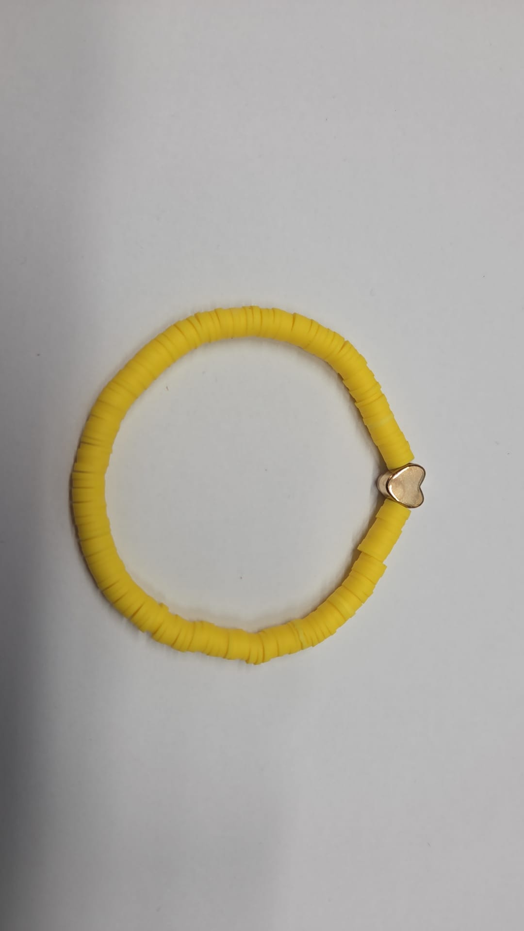 Rek armband, geel