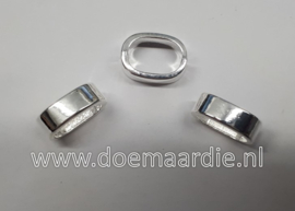 Ovale grote ring, gat 11 bij 7,9 mm, per 3 stuks