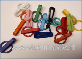 Sleutelhangertje, keycord hanger, per 10