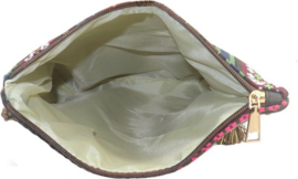 Bohemian bag, geweven, met kwastjes