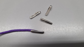 Nestel zilverkleur, lengte 16 mm, per 10 (voor type 1)