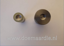 Stempelset voor 6 mm holnieten.