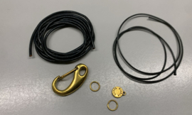 Setje met sluiting voor bv armbandje