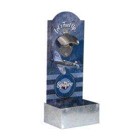 Muur fles opener, spitfire