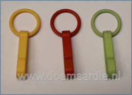 Sleutelhangertje, keycord hanger, per 10