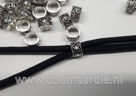 Kraal, fantasie ruit, gat 5,9 mm